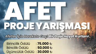Konya'da Afet Yarışması başvuruları başladı: Ödül 75 bin TL!