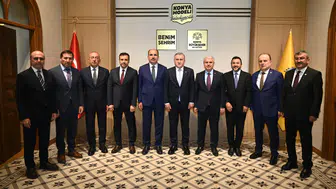 Bakan Bak ve Büyükgümüş'ten Konya protokolüne ziyaret