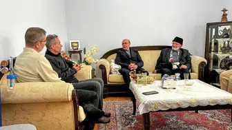 Başkan Pekyatırmacı, arkadaşını en zor gününde yalnız bırakmadı
