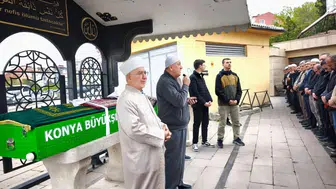 Konya’da imam hatibin acı günü!  En yakınını toprağa verdi