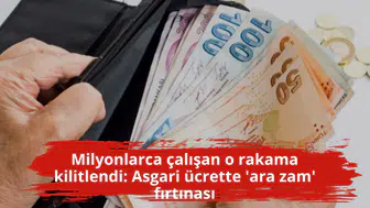 Milyonlarca çalışan o rakama kilitlendi: Asgari ücrette 'ara zam' fırtınası