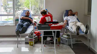 Konya'da örnek sosyal sorumluluk: Belediye personeli de kan verdi