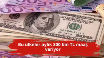 Bu ülkeler aylık 300 bin TL maaş veriyor
