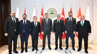 Konyaspor yönetiminden Ankara çıkarması! Bakan Çiftçi ve Emniyet Müdürü Yüksek ile görüşüldü