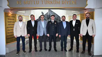 Konya iş dünyası, yeni müdürü ziyaret etti