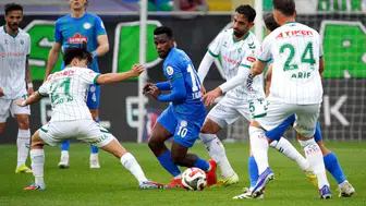 Konyaspor'un serisi Rize'de sona erdi! Moral bozmak yok