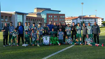 Konyaspor’un gençlerinden son maçta 5 gollü galibiyet
