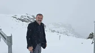 Konya’da Mayıs ayında kar yağıyor!