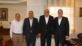 Güneysınır Belediye Başkanı Demir'den PANKOBİRLİK’e önemli ziyaret