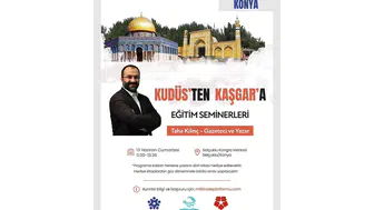 Kudüs’ten Kaşgar’a Kültür yolculuğu başlıyor: Konya durağı 13 Haziran’da!