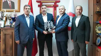 Selçuklu'dan Judo Federasyonu'na ziyaret
