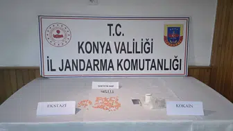 Konya’da narkotik operasyonu! Jandarma baskınında şüpheli tutuklandı