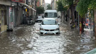 Konya’da zor anlar yaşanıyor! Her yer denize döndü