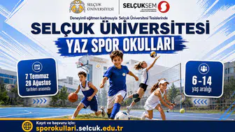 Konya'da yaz tatilini sporla geçirmek isteyen çocuklar için kayıtlar başladı