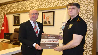 Pekyatırmacı, Emniyet Müdürü Koç’u ağırladı!