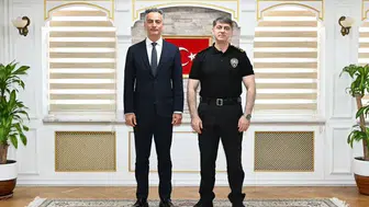 Konya İl Emniyet Müdürü önemli isimlerle görüştü