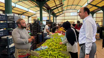 Konya'da Başkan Altay pazar pazar gezdi, talepleri tek tek dinledi!