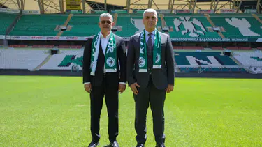 Konyaspor'da sponsorluk mesaisi