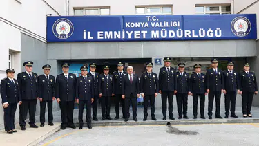 Konya Valisi Akın, yeni Müdür Koç ile görüştü