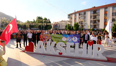 Akşehir'de renkli açılış! Dev organizasyon coşkuyla başladı