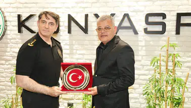 Konya İl Emniyet Müdürü Koç’tan Konyaspor’a anlamlı ziyaret