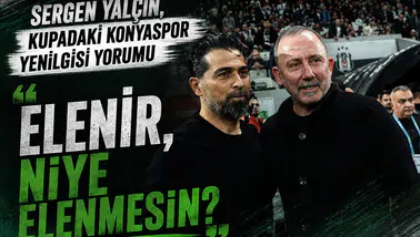 Sergen Yalçın’dan uzun süre sonra çarpıcı Konyaspor yenilgisi yorumu!