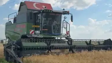 Konya'nın o ilçesinde hasat başladı! 15 dekardan 9 ton arpa çıktı