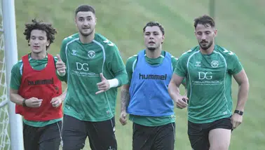 Konyaspor, Slovenya'da ilk antrenmanını yaptı