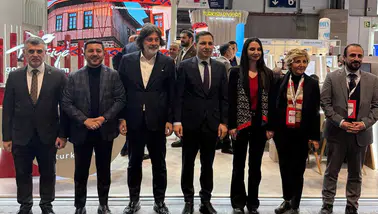 Nevşehir uluslararası vitrinde! Madrid'deki fuara Nevşehir damgası