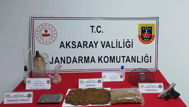 Aksaray'da uyuşturucu tacirlerine darbe: 9 tutuklama