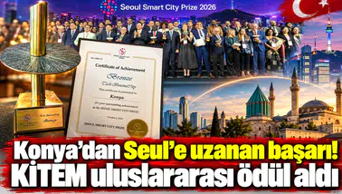 Konya’dan Seul’e uzanan başarı! KİTEM uluslararası ödül aldı
