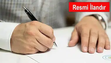 Karapınar Belediye Başkanlığı'ndan İlan