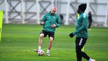 Konyaspor, Alanyaspor maçının taktiğini çalıştı