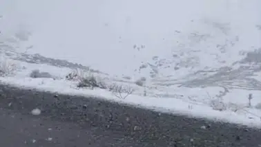 Konya’da çifte bayram! Kar yağışı etkili oldu