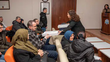 Selçuk Üniversitesi’nde görme engellilere akıllı baston desteği