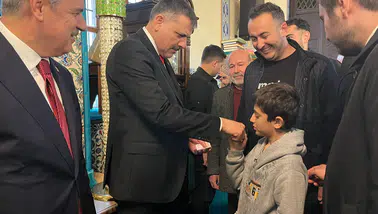 Konya'da İçişleri Bakanı Çiftçi'ye sevgi seli