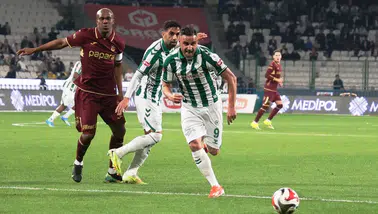 Trabzonspor'un serisine Konyaspor son verdi