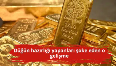 Düğün hazırlığı yapanları şoke eden o gelişme