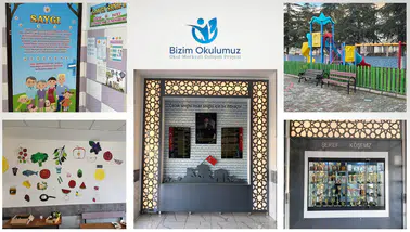 Konya’da okullarda yeni dönem: Sınıflar ve bahçeler yeniden tasarlanıyor