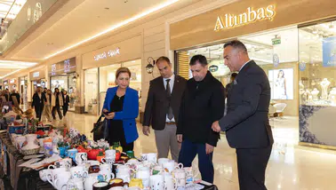 Konya İl Başkanı Özgökçen, o çocukların emeklerini yerinde inceledi