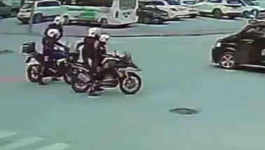 Konya'da boğazına yiyecek kaçan sürücü böyle kurtarıldı