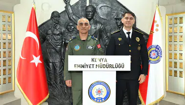 Konya Emniyet Müdürü kritik isimlerle görüştü