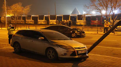 Konya'da alkollü sürücü bakın ne yaptı!