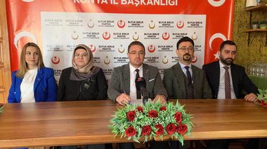 Büyük Birlik Partisi Konya'da yerel seçimlere hazır