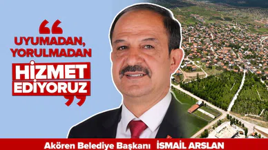 Akören Belediye Başkanı Arslan, Anadolu’da Bugün’e konuştu: Yeniden aday mı? İlçede neler yapıldı?