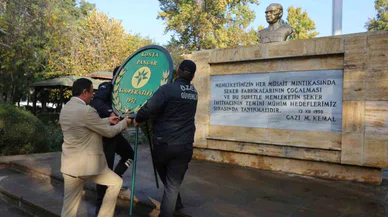 Konya'nın yerli markası dev kadrosuyla Atatürk'ü andı!