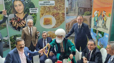 Konya'nın coğrafi işaretli ürünleri orada tanıtıldı!