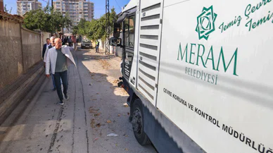Meram'da timler devreye girdi! Çevre kirliliğini savaş açtılar