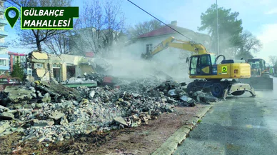 Konya'nın metruk binalarına müdahale! Tehlikenin önüne geçiliyor