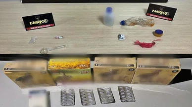 Konya'da çok sayıda kaçak silah ve uyuşturucu ele geçirildi!